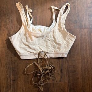 Jacquemus Beige Crop Top